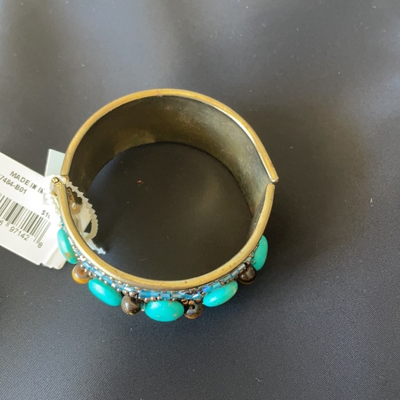 NWT bohemian bangle turquoise bracelet - Picture 2 of 9
